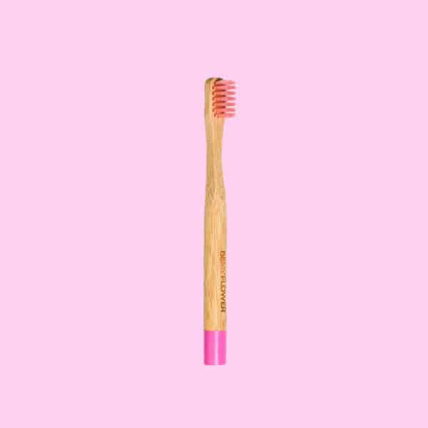 Παιδική Οδοντόβουρτσα Μπαμπού Extra Soft Ροζ